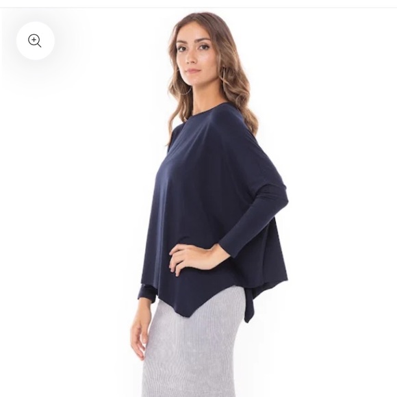 Maya’s Place navy Eden top. Size XL. - Picture 2 of 4